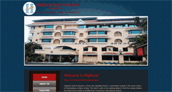 Desktop Screenshot of highlandindia.com